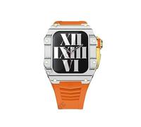 NHYHEHMR Kit Mod Sport Case Sport en fibre de carbone pour 7 45 mm Sangle légère pour Iwatch 6 SE 5 4 Série 44 mm ACCESSOIRES DE DIY