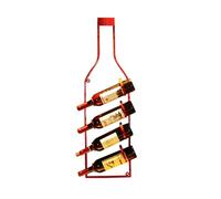 NHYHEHMR Moup Mont Rasse-vin - Rack à vin Mural pour Les Bouteilles de vin, l'alcool, Le Champagne, Le Porte-Bouteille à vin en métal pour Le Bar à Domicile, Le Rangement de la Cuisine à vin