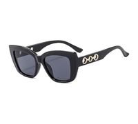 NHYHEHMR Nouveau 2025 Vintage Cat's Eye Sunglasses Femmes Square Frame Square Men Glêmes Soleil Femelle Rétro Shades