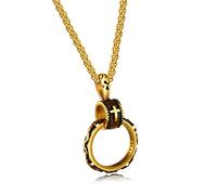 NHYHEHMR Nouvelle vogue être avec moi Christianisme Jewelry Punk Vintage Titanium Steel Cross Pendant Collier pour hommes