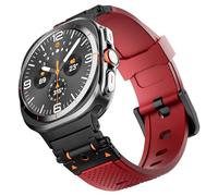 NHYHEHMR Pour Galaxy Watch 7 Ultra Fluorubber Watchbands pour Galaxy Watch Ultra Strap 47 mm Accessoires Sport Bracelet