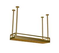 NHYHEHMR Racks à vin Plafond Racks de Bouteille à vin pour Verre à vin Suspendu en Verre de vin Suspendu Blets pour Le Bar de Cuisine - LD (Taille: 60x35x7cm)