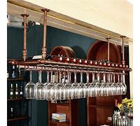 NHYHEHMR Rasse-vin, Support de Rack de vin Pending étagères à Bouteille réglable étagères flottantes étagères de Plafond.