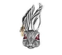 NHYHEHMR S Jewelry Pendant Personalized Rabbit Pendant Necklace Hip-hop Street Pendant For Men & Women