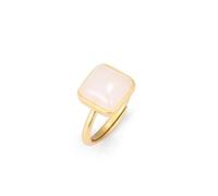 NHYHEHMR S Silver Plaqué Bague Givrée Style Chinois Vintage Incrusté Néphrite Blanc Jade Bague Carrée Pour Femmes Ancienne Méthode Artisanat Anneau
