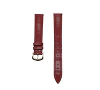 NHYHEHMR Sangle de montre en cuir compatible avec Santos Solo Watchband Band Bracelet Men de 12 à 20 mm (boucle verte en argent, 21 mm)