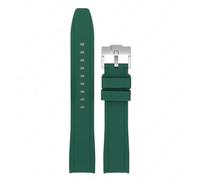 NHYHEHMR Sangle en caoutchouc à extrémité courbe 18/19/20/21/22 mm Universal Watch Watch Sport Soft Imperproof Remplacer Bracelet Bracelet for Men Women