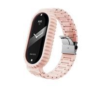 NHYHEHMR Sangle en plastique transparent pour Xiaomi Mi Band 8 Sport PC Bracelet de remplacement de bracele