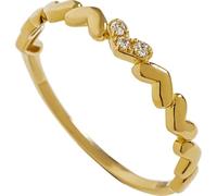 NHYHEHMR Sonnets de promesse des femmes, Ring Core Bridal avec des cadeaux jaunes Moisanite pour les amis Femmes Unique