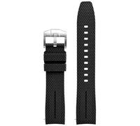 NHYHEHMR Universal 20 mm STRAP Men Femmes Rubber Release Watch Band