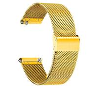 NHYHEHMR Watch Band Metal Release Match Bands pour hommes Femmes en acier inoxydable Smart Watches Bracelet Bracelet 18 mm 20 mm 22 mm