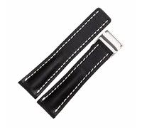 NHYHEHMR Watch Band Push Button Buckle Watch Strap Replacement Watchband for Breit&Ling Avia-Tor Chrono&Graph Ab012012 Aven-Ger-Black 20Mm/Brown/22Mm