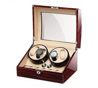 NHYHEHMR Watch Winder 2+3 4+0 4+6 Automatic Watches Storage Display Box For Man/Woman's Watches With Super Quiet Motor (Color : C, Size : 4+0)