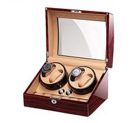 NHYHEHMR Watch Winder 2+3 4+0 4+6 Automatic Watches Storage Display Box For Man/Woman's Watches With Super Quiet Motor (Color : C, Size : 4+0)