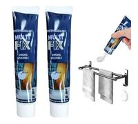 Ni Clou Ni Vis Extra Fort,2pcs Mastic Adhésif Sans Clous,Colle de Fixation à Maintien,Nail-Free Glue Adhesive Sealant,All-Purpose Glue,Colle Tout Usage,Universeller Colles Forte,Imperméable