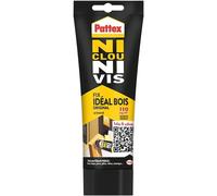 Ni Clou Ni Vis Fix Idéal Bois, Colle De Fixation Surpuissante, Colle Rapide Qui Permet Une Prise Instantanée, Colle Blanche, Tube 52 Gr