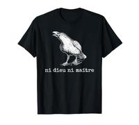 Ni Dieu Ni Maître, No God No Master, Gauche Protest T-Shirt