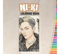 NI-KI - ENHYPEN: A coloring book made for Engenes, filled with gentle, symbolic illustrations that capture the warmth, artistry, and stage magic you love