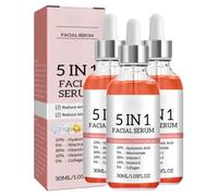 Niacinamide Serum Visage, Serum Niacinamide Anti Tache Visage Pour Peau Avec Acide Hyaluronique, Teint Lumineux Avec Couleur Naturelle, Wrinkle Power, Skincare Coréen, Réduit Le Teint Terne (3PC)