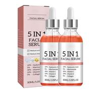 Niacinamide Serum Visage, Serum Niacinamide Anti Tache Visage Pour Peau Avec Acide Hyaluronique, Teint Lumineux Avec Couleur Naturelle, Wrinkle Power, Skincare Coréen, Réduit Le Teint Terne (2PC)