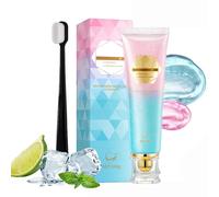 Niacinamide Whitening Toothpaste,Dentifrice Blanchissant,blanchiment dentaire,Niacinamide Toothpaste,Protection et Elimination des Taches, Restaure l'Éclat et Améliore la Couleur (1) (100g, 1pc+brush)