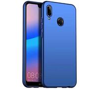 NiaCoCo Compatible avec Coque Huawei P20 Lite/Nova 3 Anti-Chute PC Dur Silicone Antichoc Ultra Mince Anti-Rayures Protecteur Étui pour Téléphone pour Huawei P20 Lite/Nova 3 Cas-Bleu