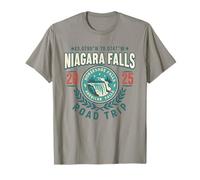 Niagara Falls 2025 Coordinates Road Trip Souvenir T-Shirt