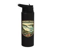 Niagara Falls Canada Niagara Falls Tourist Canada Famille Stainless Steel Insulated Water Bottle