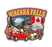 Niagara Falls Ontario Canada Aimant de réfrigérateur Collection en bois 3D fait à la main Souvenirs de voyage Ville Aimant de réfrigérateur Décoration de la maison Cadeau -1431