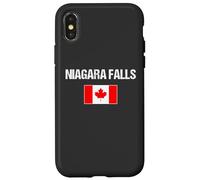Niagara Falls Ontario Drapeau Canadien Canada Coque pour iPhone X/XS