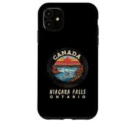 Niagara Falls, Ontario, Toronto et le drapeau canadien Coque pour iPhone 11