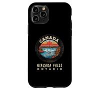 Niagara Falls, Ontario, Toronto et le drapeau canadien Coque pour iPhone 11 Pro