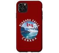 Niagara Falls, Ontario, Toronto et le drapeau canadien Coque pour iPhone 11 Pro Max