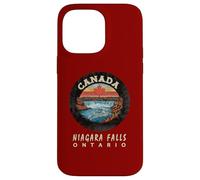 Niagara Falls, Ontario, Toronto et le drapeau canadien Coque pour iPhone 14 Pro Max