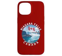 Niagara Falls, Ontario, Toronto et le drapeau canadien Coque pour iPhone 15