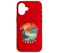 Niagara Falls, Ontario, Toronto et Le Drapeau Canadien Coque pour iPhone 16