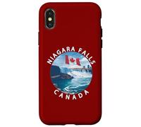Niagara Falls, Ontario, Toronto et le drapeau canadien Coque pour iPhone X/XS