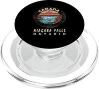 Niagara Falls, Ontario, Toronto et le drapeau canadien PopSockets PopGrip pour MagSafe