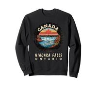 Niagara Falls, Ontario, Toronto et le drapeau canadien Sweatshirt