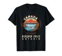 Niagara Falls, Ontario, Toronto et le drapeau canadien T-Shirt