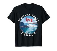 Niagara Falls, Ontario, Toronto et le drapeau canadien T-Shirt