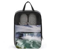 Niagara Falls Sac à chaussures de voyage étanche avec fermeture éclair et poignée Taille unique, Style :, Taille unique, Sacs à chaussures pour le voyage