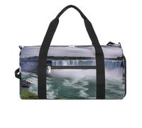 Niagara Falls Sac de sport étanche pour homme et femme avec compartiment à chaussures, Niagara Falls, Taille unique