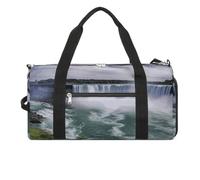 Niagara Falls Sac de sport étanche pour homme et femme avec compartiment à chaussures, Niagara Falls, Taille unique