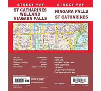 Niagara Falls / St. Catharines / Welland / Fort Erie, Ontario Street Map