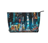 Niagara Falls Trousse de maquillage imprimée en velours côtelé pour femmes, mamans et filles, New York Paintings, Taille unique, Trousse de toilette