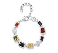 Nialaya - Gem Bracelet in Silver - Femme - Accessoires - Gris - Taille: S