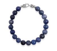 Nialaya, Homme, Accessoires, Gris, Taille: M Blue Dumortierite Healing Bracelet with Silver Lock