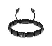 Nialaya, Homme, Accessoires, Noir, Taille: L The CZ Flatbead Collection - Matte Onyx