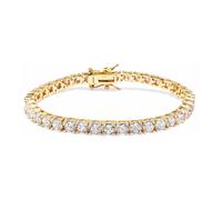 Nialaya - Tennis Bracelet in Gold - Femme - Accessoires - Jaune - Taille: S
